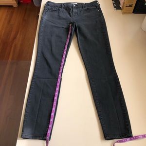 pacsun bullhead black mid rise skinniest jeans